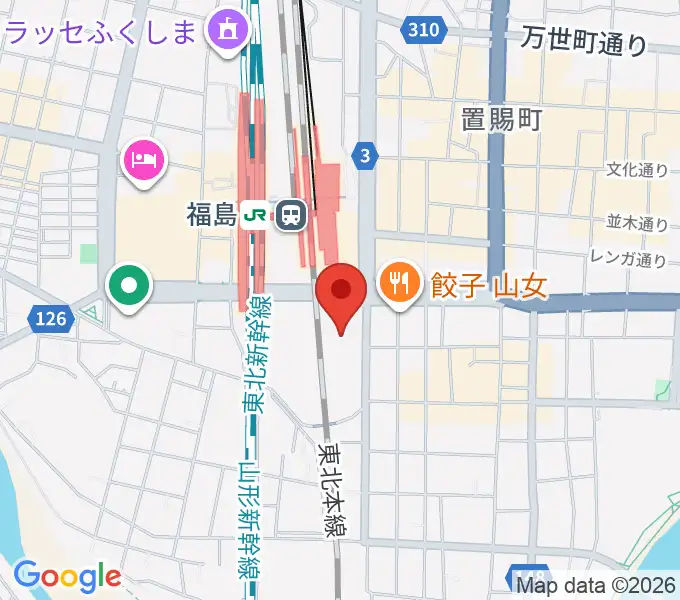 こむこむ館の地図