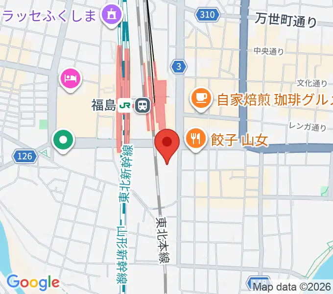 こむこむ館の地図