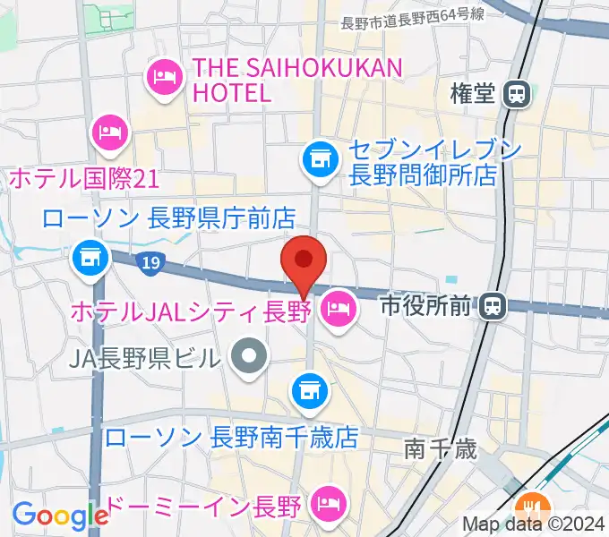 もんぜんぷら座の地図