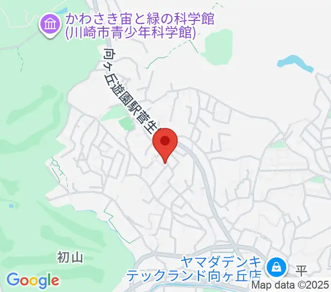 福田弦楽弓製作所の地図