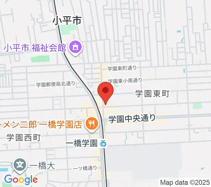 学園坂スタジオの地図