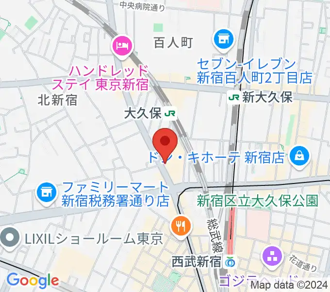 Barchie'sの地図