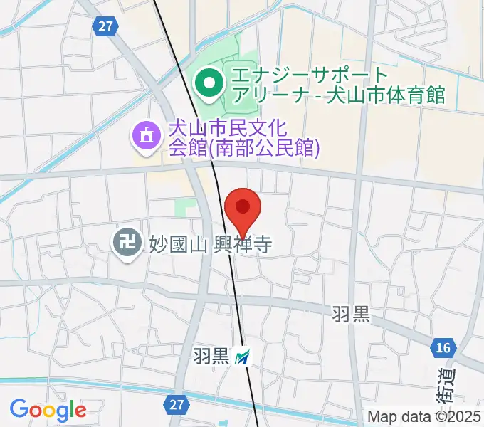 D.M.SOUNDの地図