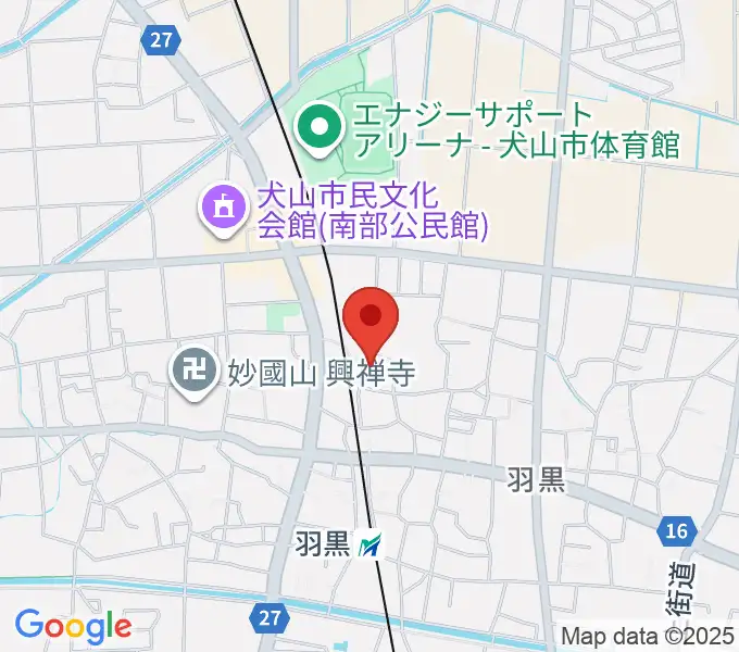 D.M.SOUNDの地図
