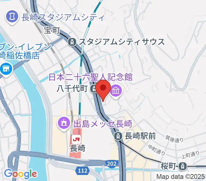 島村楽器 長崎駅前店の地図