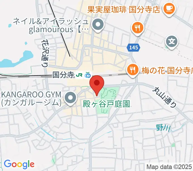 国分寺ラバーソウルの地図