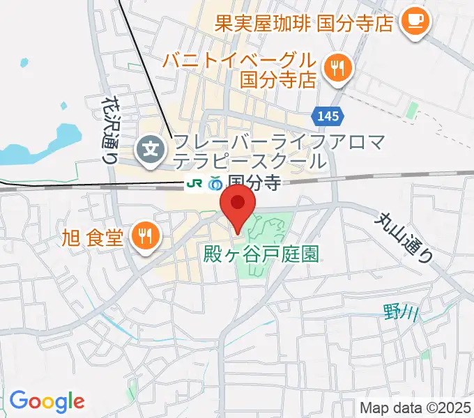 国分寺ラバーソウルの地図