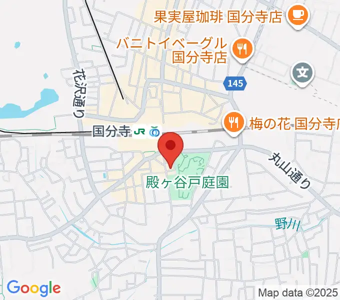 国分寺ラバーソウルの地図