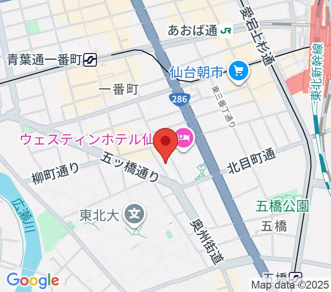 仙台BARTAKEの地図