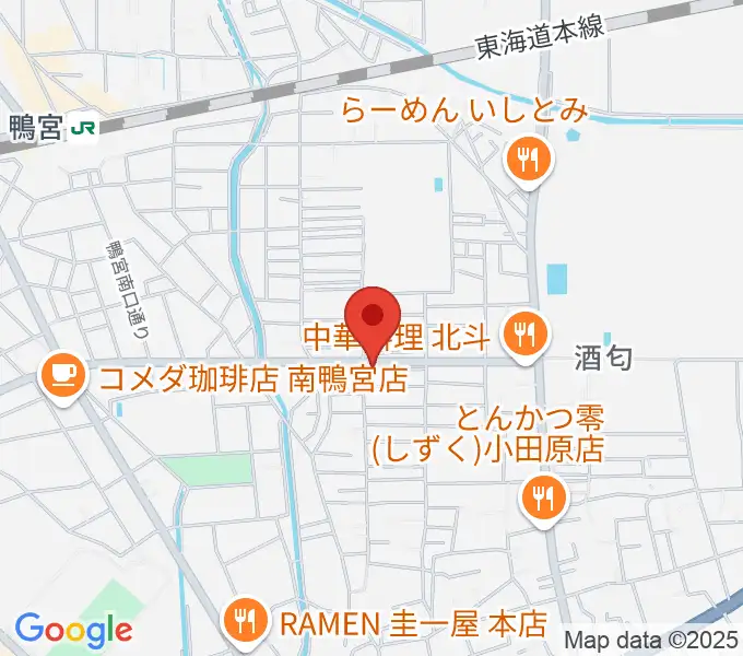 Kigoshi Custom Guitarsの地図
