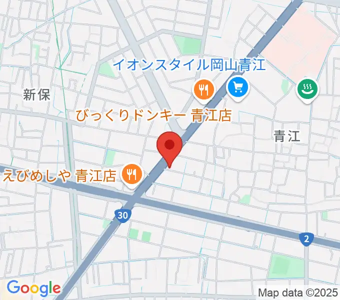 スタジオクレセントの地図