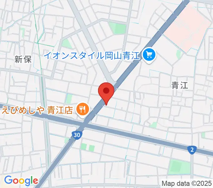 スタジオクレセントの地図