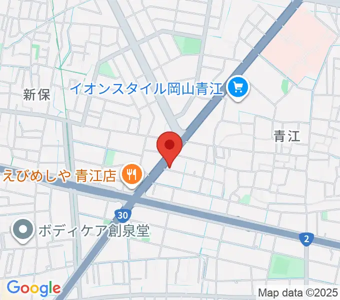 スタジオクレセントの地図