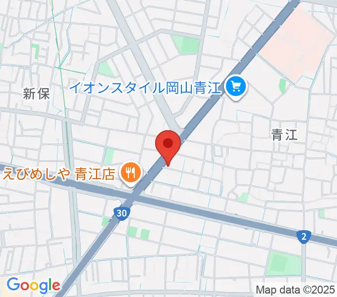 スタジオクレセントの地図