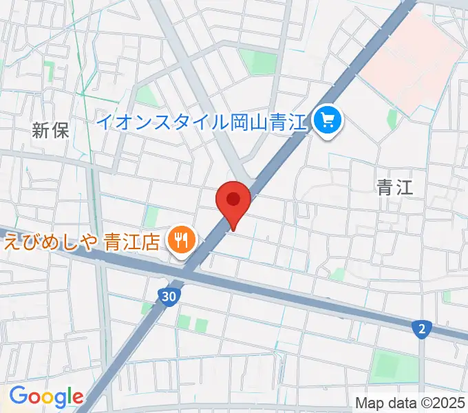 スタジオクレセントの地図