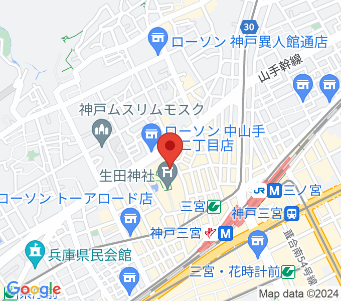 神戸ART HOUSEの場所
