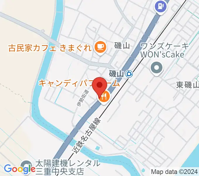 鈴鹿SOUNDSTAGEの地図