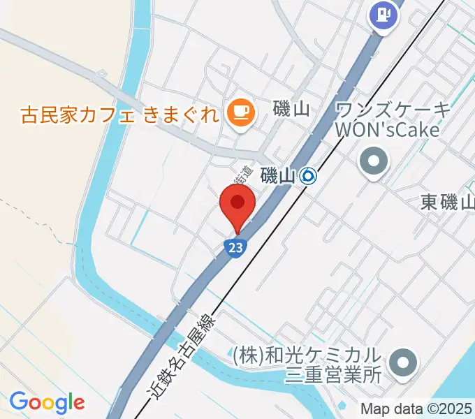 鈴鹿SOUNDSTAGEの地図