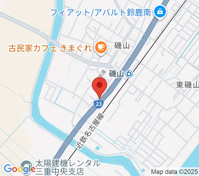 鈴鹿SOUNDSTAGEの地図