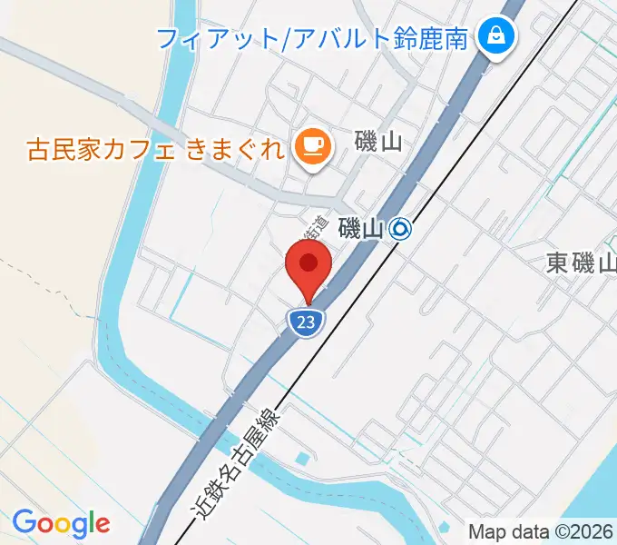 鈴鹿SOUNDSTAGEの地図