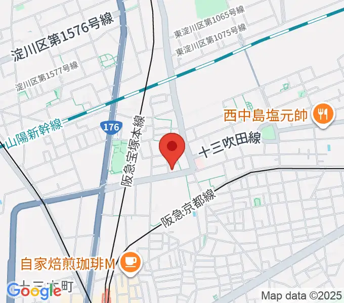 Licca ピアノ教室の地図