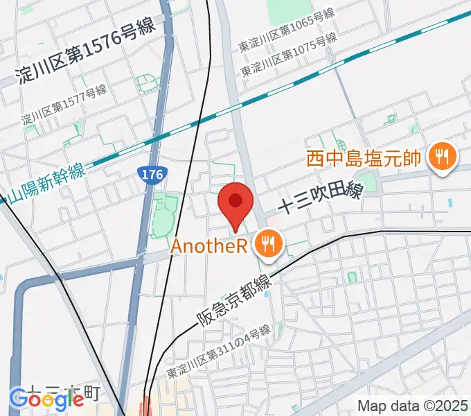 Licca ピアノ教室の地図