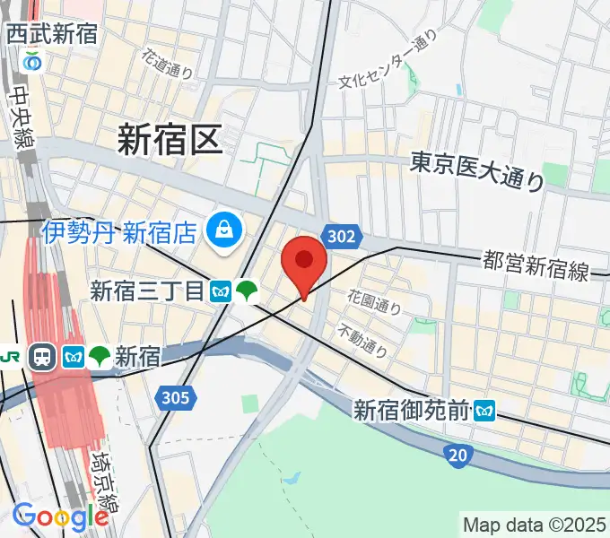 Jazz PolkaDotsの地図