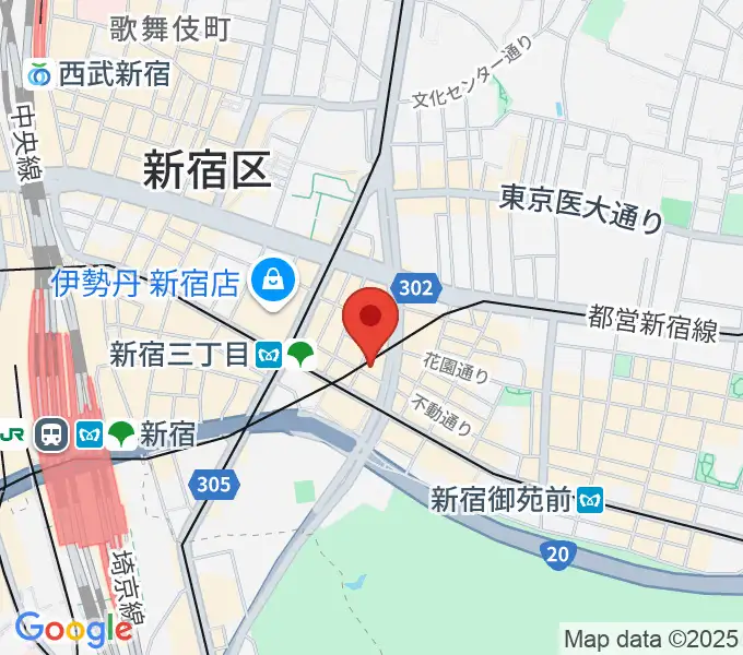 Jazz PolkaDotsの地図