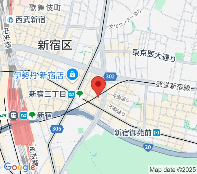 Jazz PolkaDotsの地図