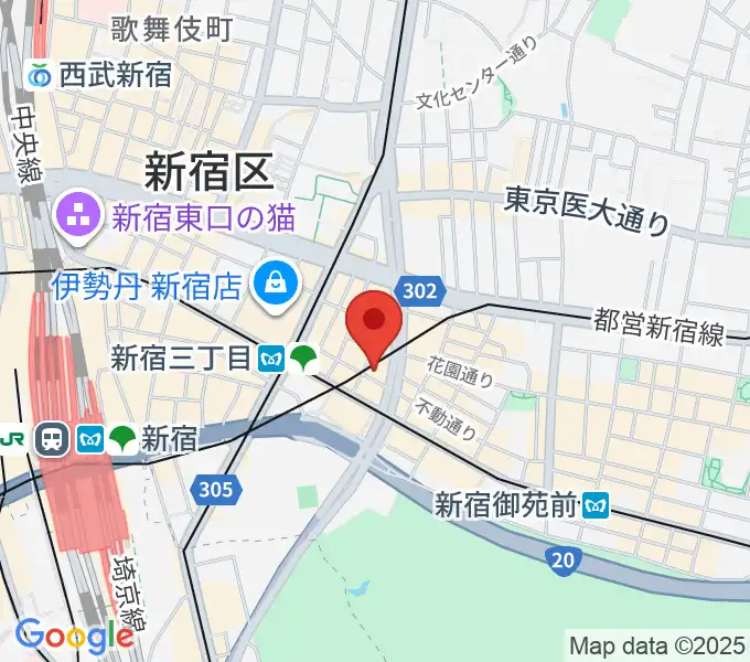 Jazz PolkaDotsの地図