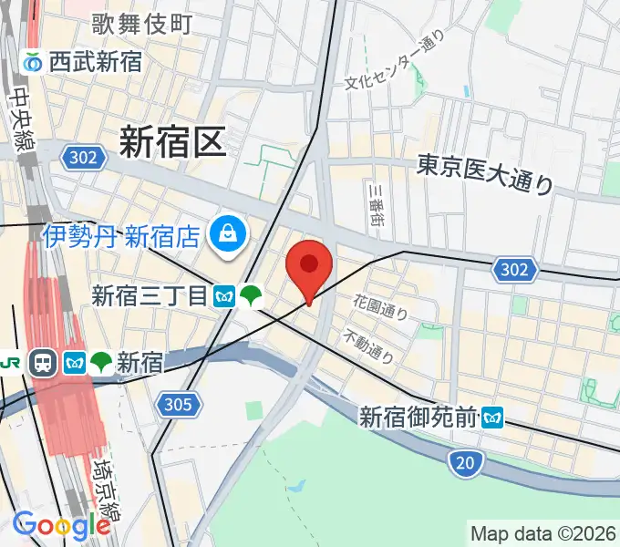 Jazz PolkaDotsの地図