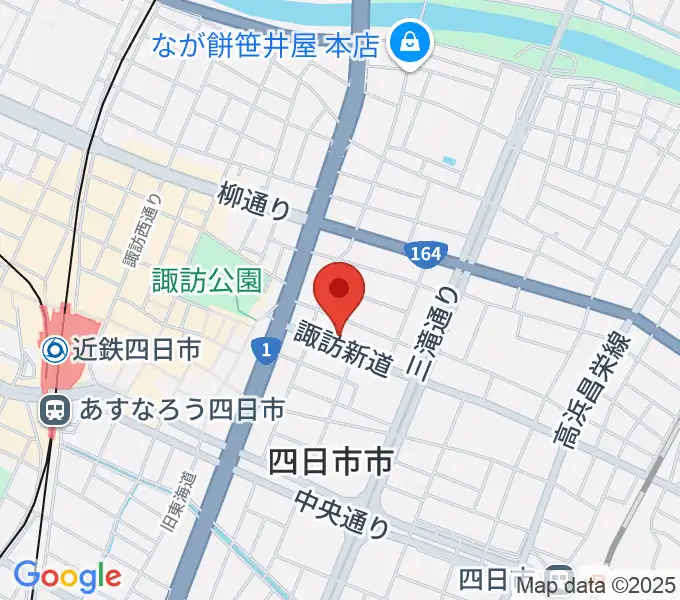 四日市シックスティシックスの地図