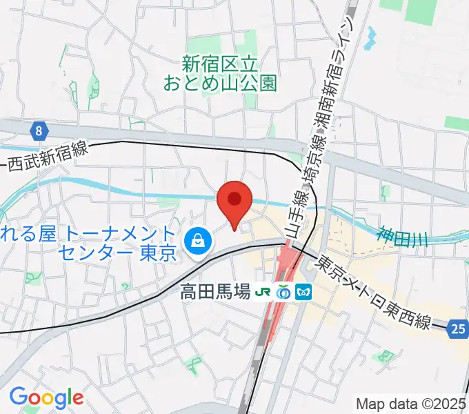 専門学校ESPエンタテインメント東京の地図
