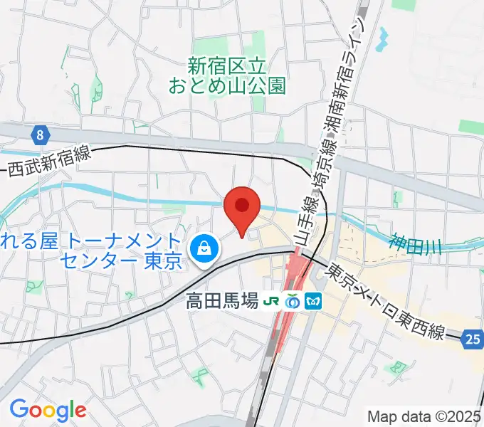 専門学校ESPエンタテインメント東京の地図