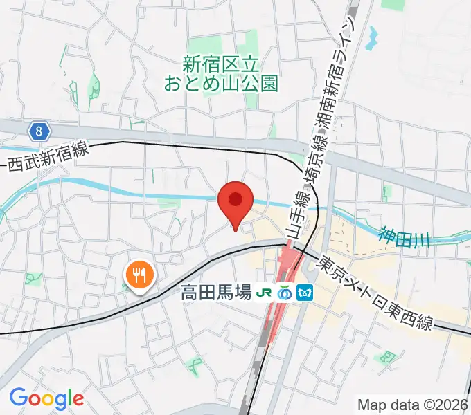専門学校ESPエンタテインメント東京の地図