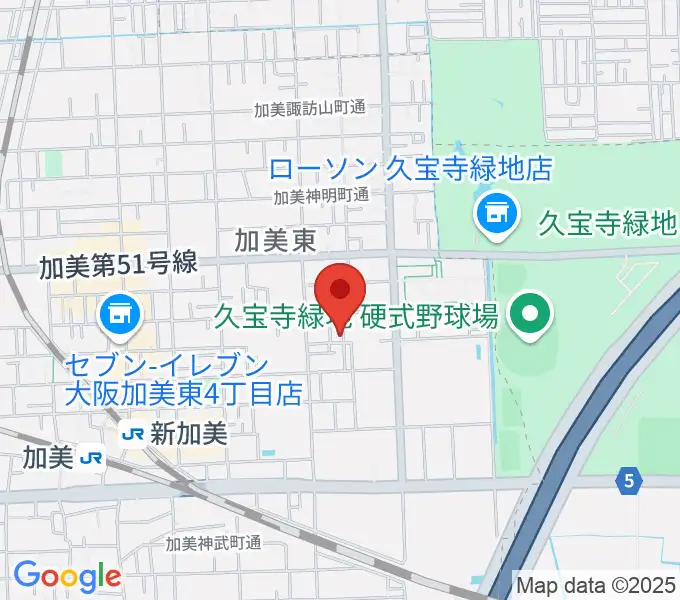 Gombo bass guitarsの地図