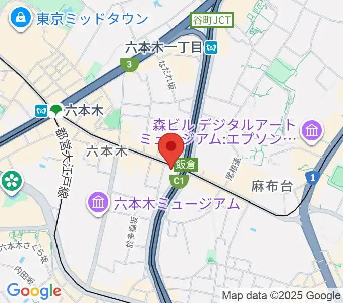 六本木VARIT.の地図