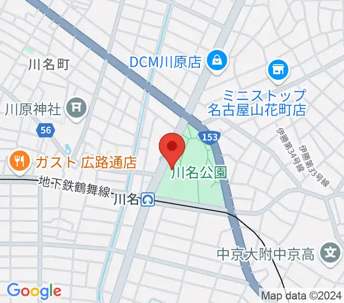 昭和文化小劇場の地図