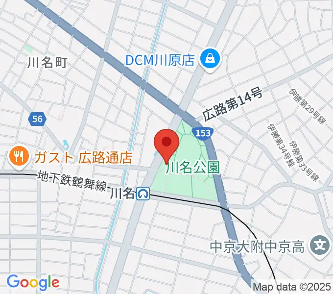 昭和文化小劇場の地図