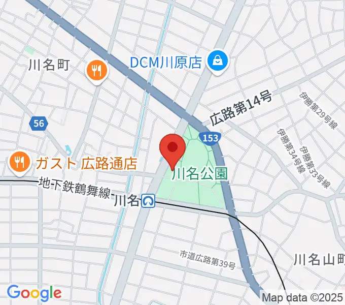 昭和文化小劇場の地図