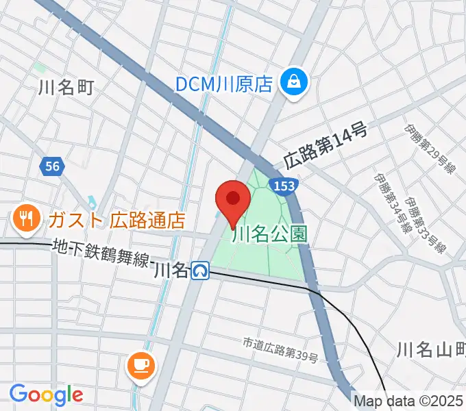 昭和文化小劇場の地図