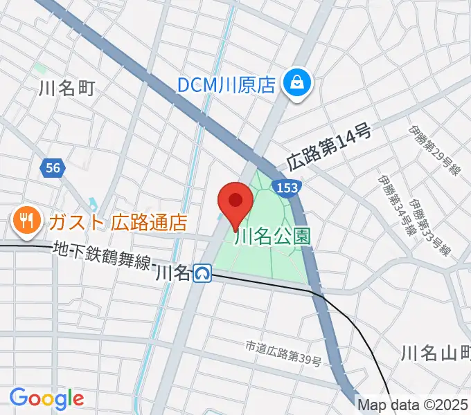 昭和文化小劇場の地図