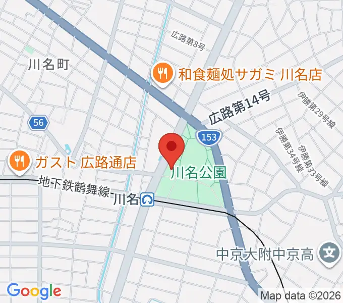 昭和文化小劇場の地図