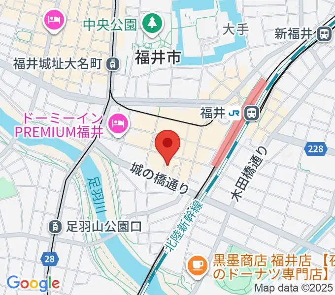 北ノ庄クラシックスの地図