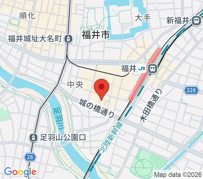 北ノ庄クラシックスの地図