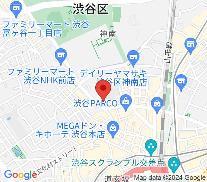 渋谷NERDSの場所
