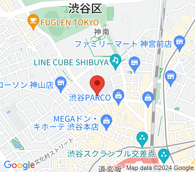 渋谷NERDSの場所