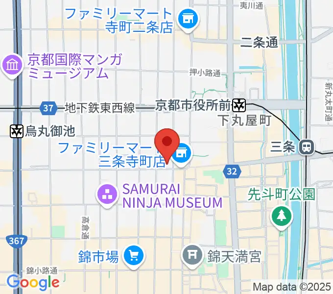 Le club Jazzの地図