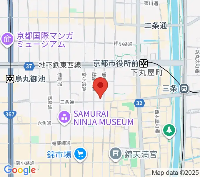 Le club Jazzの地図