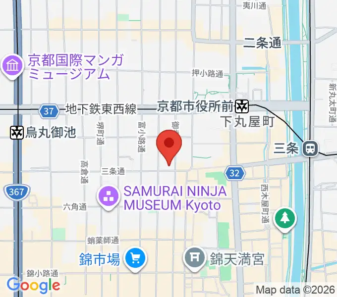 Le club Jazzの地図